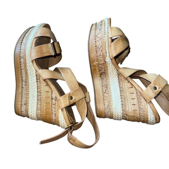 Tan Not Rated Women's Dream To Live Wedge Sandal Size 8.5 - Picture 12 of 13